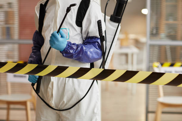Professional Blood Cleanup technician working in Southlake, TX